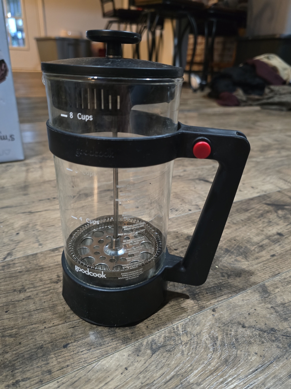 Goodcook Black French Press Coffee Maker - 8 Cup